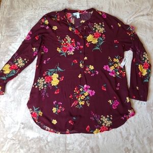 Old navy tunic blouse size XL